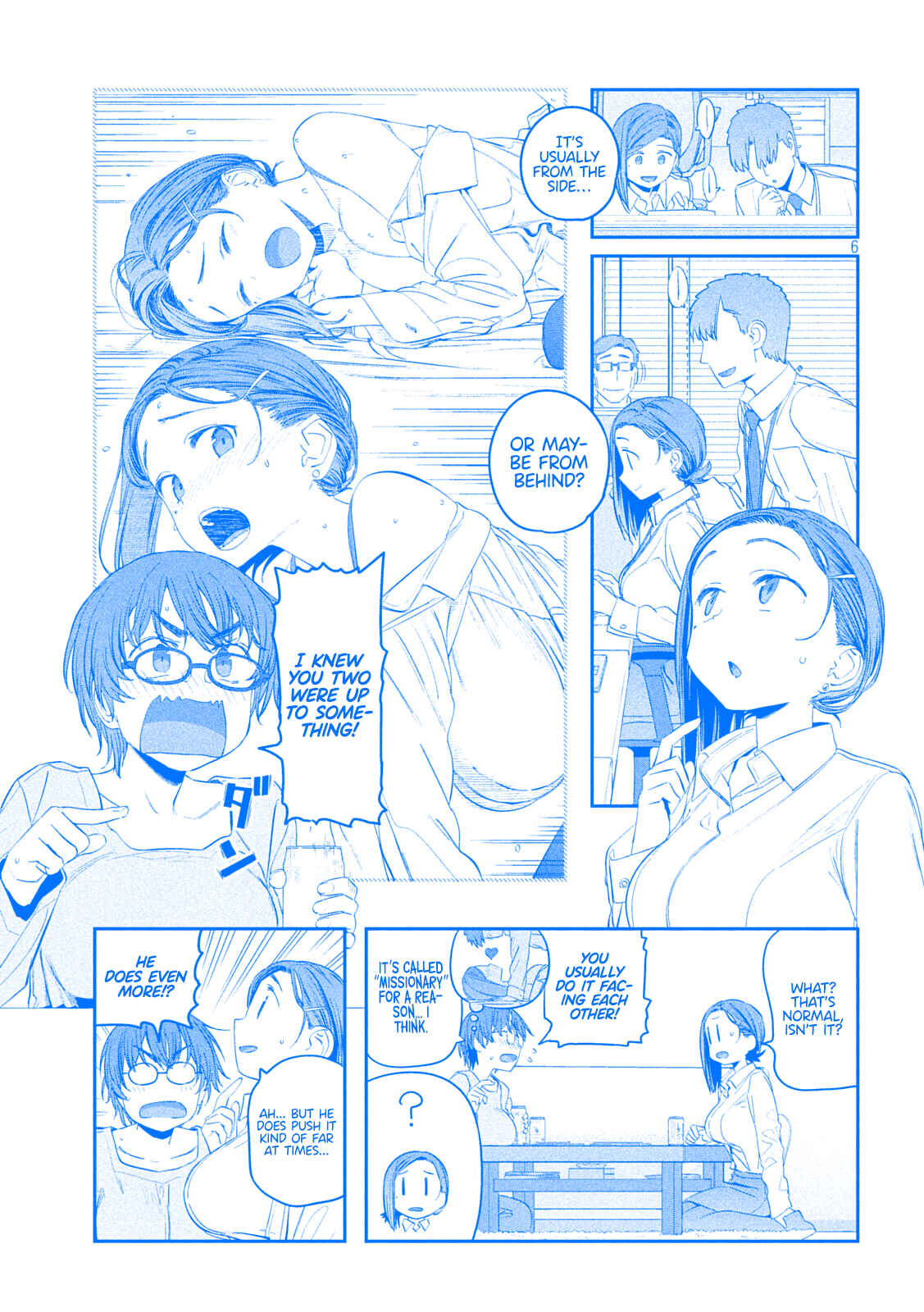 Getsuyoubi no Tawawa (Blue) (Fan Colored) Chapter 35 - Page 6