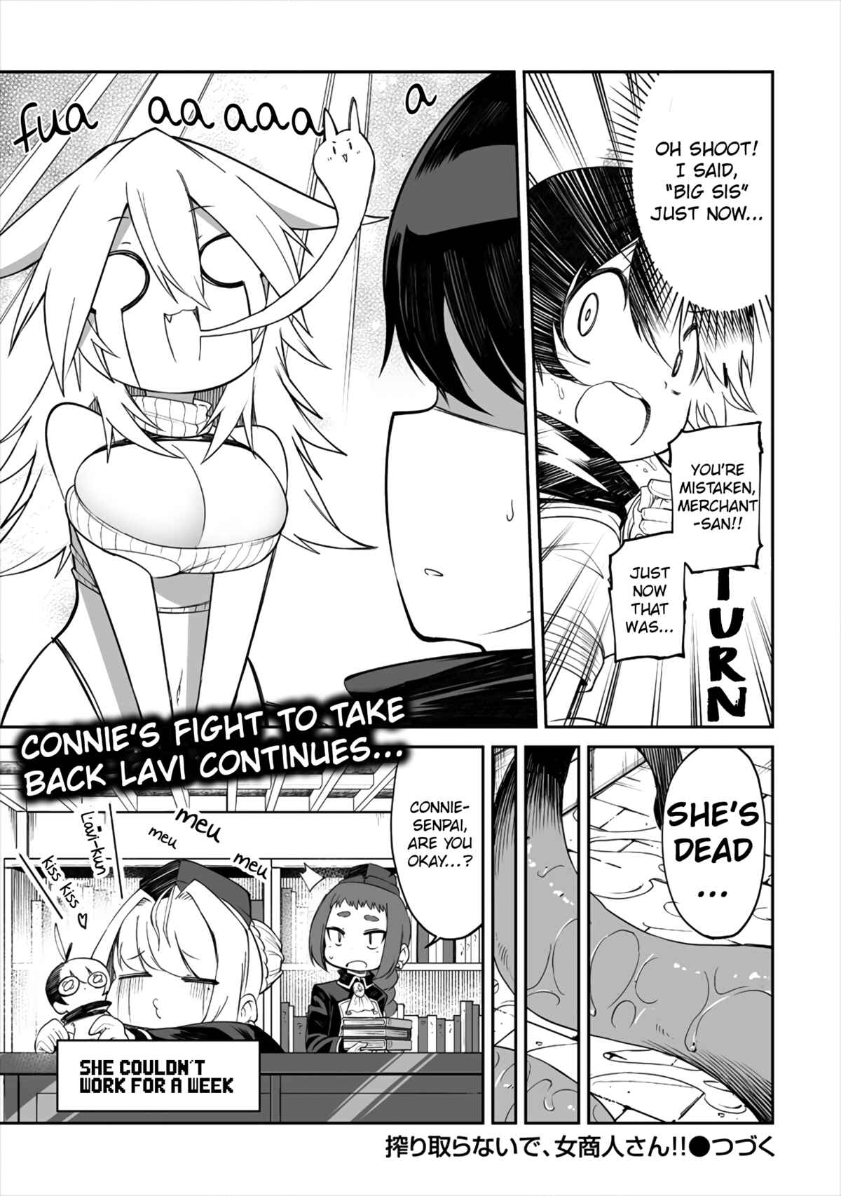 Shiboritoranaide, Onna Shounin-san!! Chapter 7.2 - Page 17