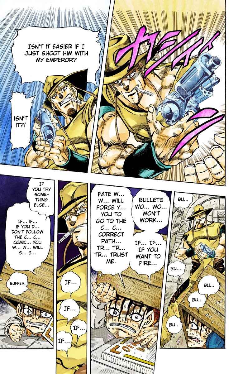 JoJo no Kimyou na Bouken: Part 3 - Stardust Crusaders Color-ban Chapter 105 - Page 11