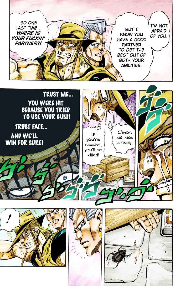 JoJo no Kimyou na Bouken: Part 3 - Stardust Crusaders Color-ban Chapter 105 - Page 16