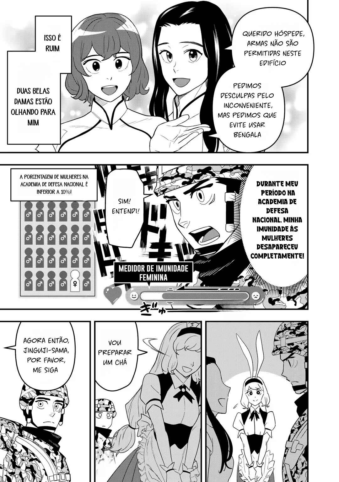 Bocchi Jieikan no Isekai Funsenki Chapter 3 - Page 10