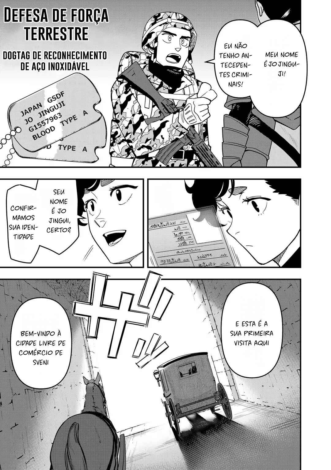 Bocchi Jieikan no Isekai Funsenki Chapter 3 - Page 6