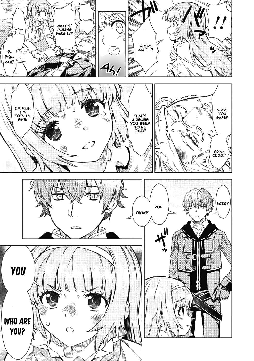 Magan to Dangan wo Tsukatte Isekai wo Buchinuku! Chapter 1 - Page 12