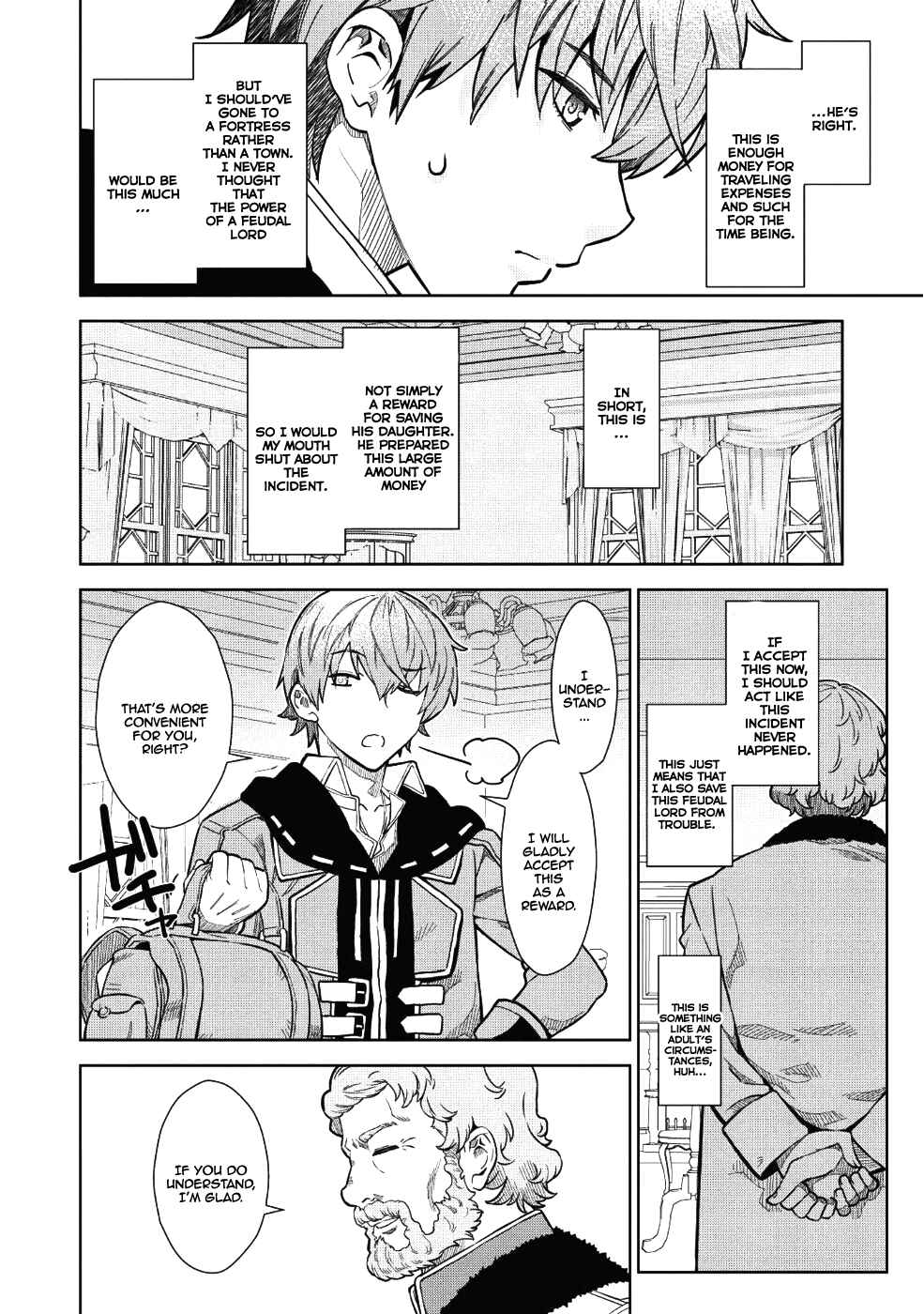 Magan to Dangan wo Tsukatte Isekai wo Buchinuku! Chapter 1 - Page 21