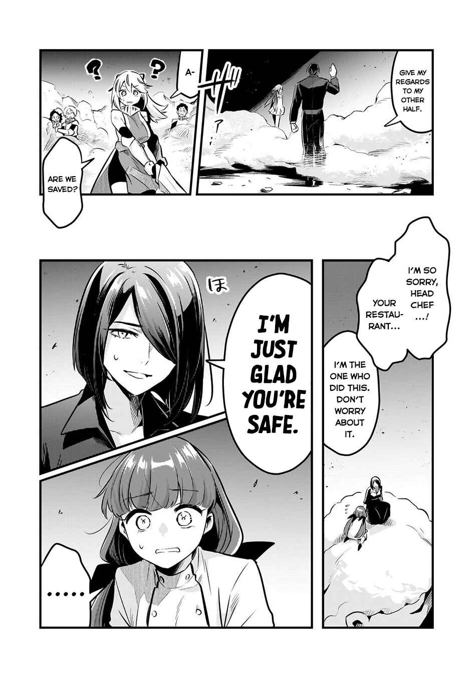 Tsuihousha Shokudou e Youkoso! ~Saikyou Party o Tsuihousareta Ryourinin (Lv. 99) wa, Inaka de Nengan no Boukensha Shokudou o Hirakimasu!~ Chapter 58 - Page 27