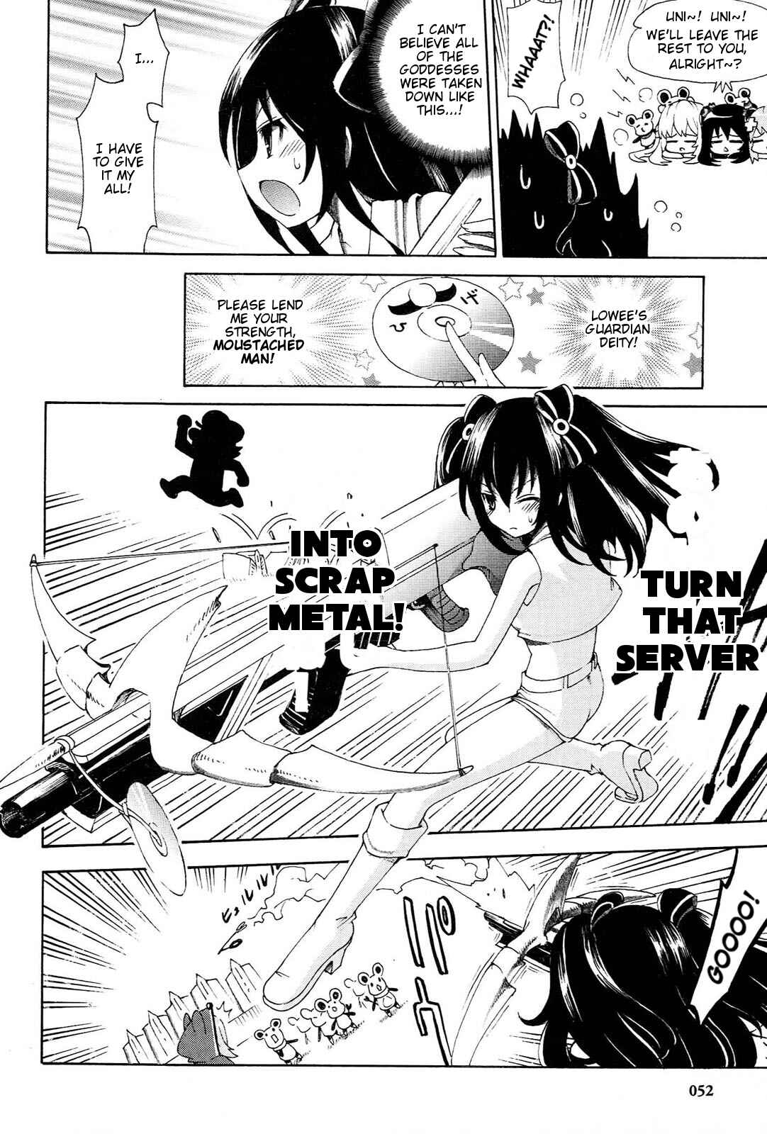 Choujigen Game Neptune - Megami Tsuushin Chapter 12 - Page 12