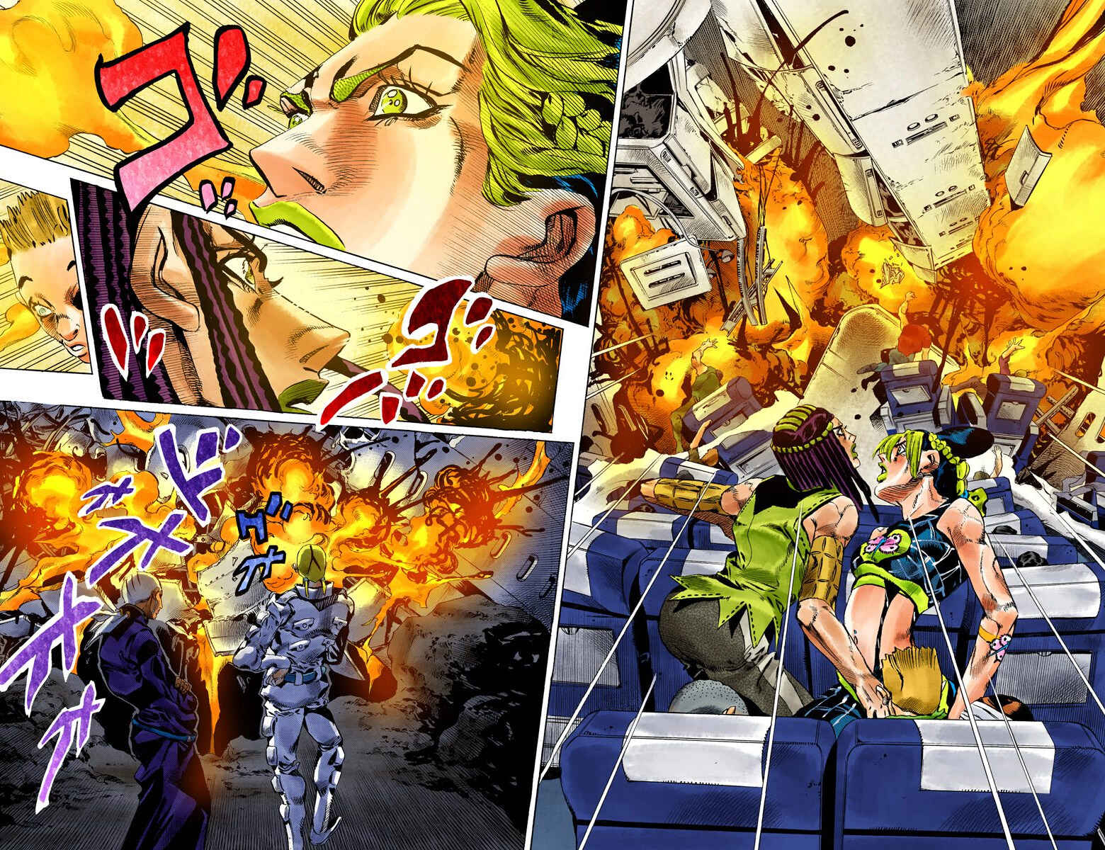 JoJo no Kimyou na Bouken: Part 6 - Stone Ocean Color-ban Chapter 123 - Page 12