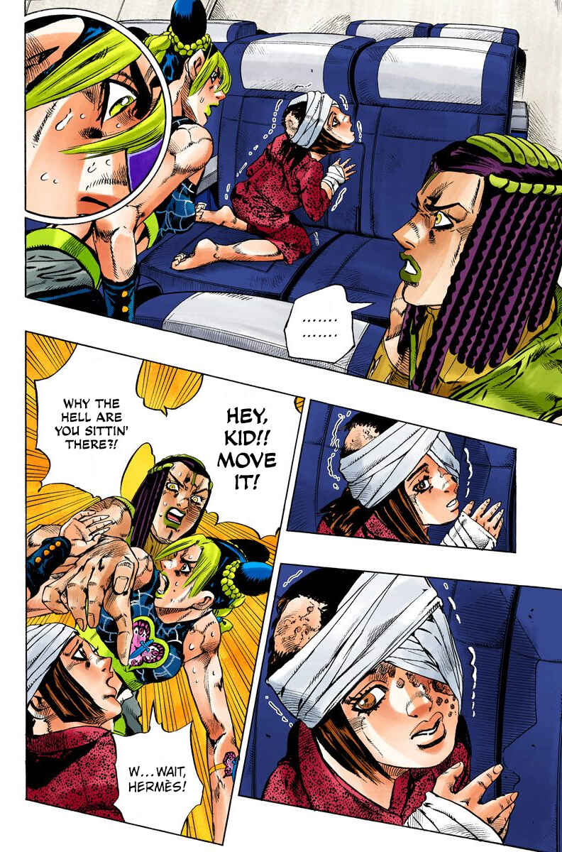JoJo no Kimyou na Bouken: Part 6 - Stone Ocean Color-ban Chapter 123 - Page 6