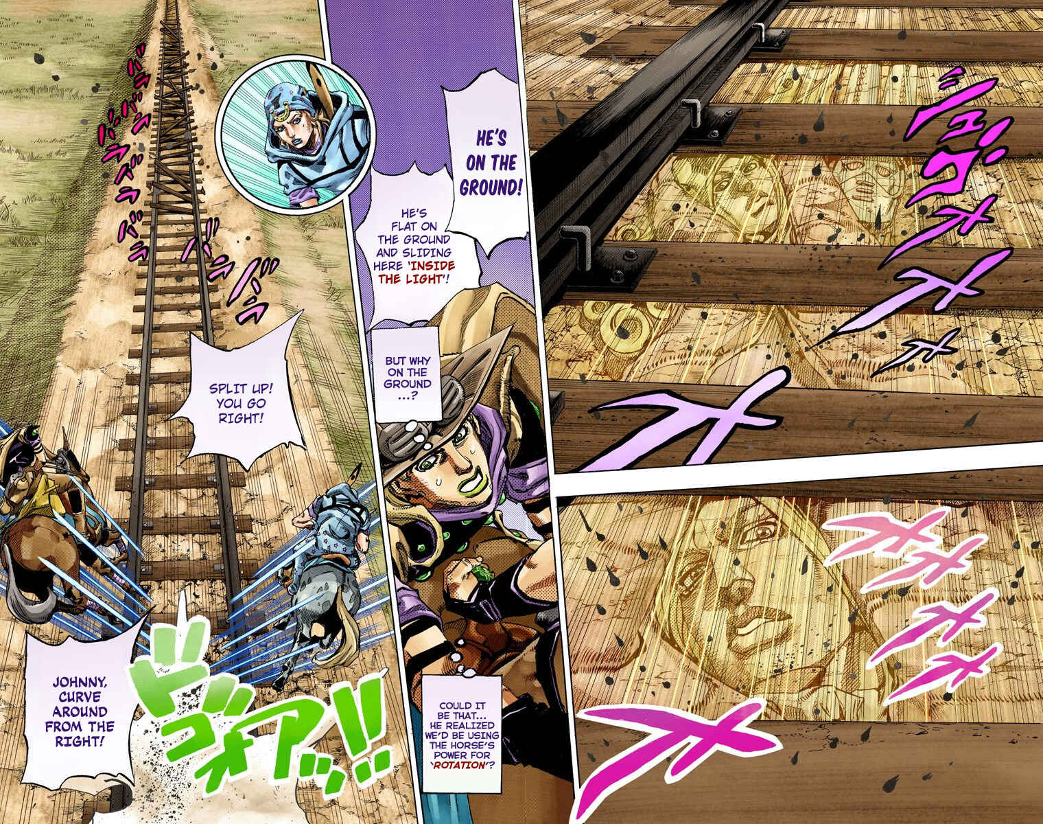 JoJo no Kimyou na Bouken: Part 7 - Steel Ball Run Color-ban Chapter 80 - Page 17