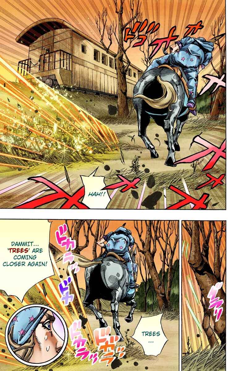 JoJo no Kimyou na Bouken: Part 7 - Steel Ball Run Color-ban Chapter 80 - Page 24