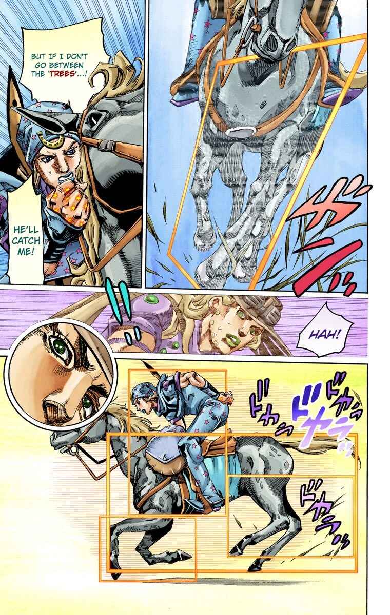 JoJo no Kimyou na Bouken: Part 7 - Steel Ball Run Color-ban Chapter 80 - Page 26