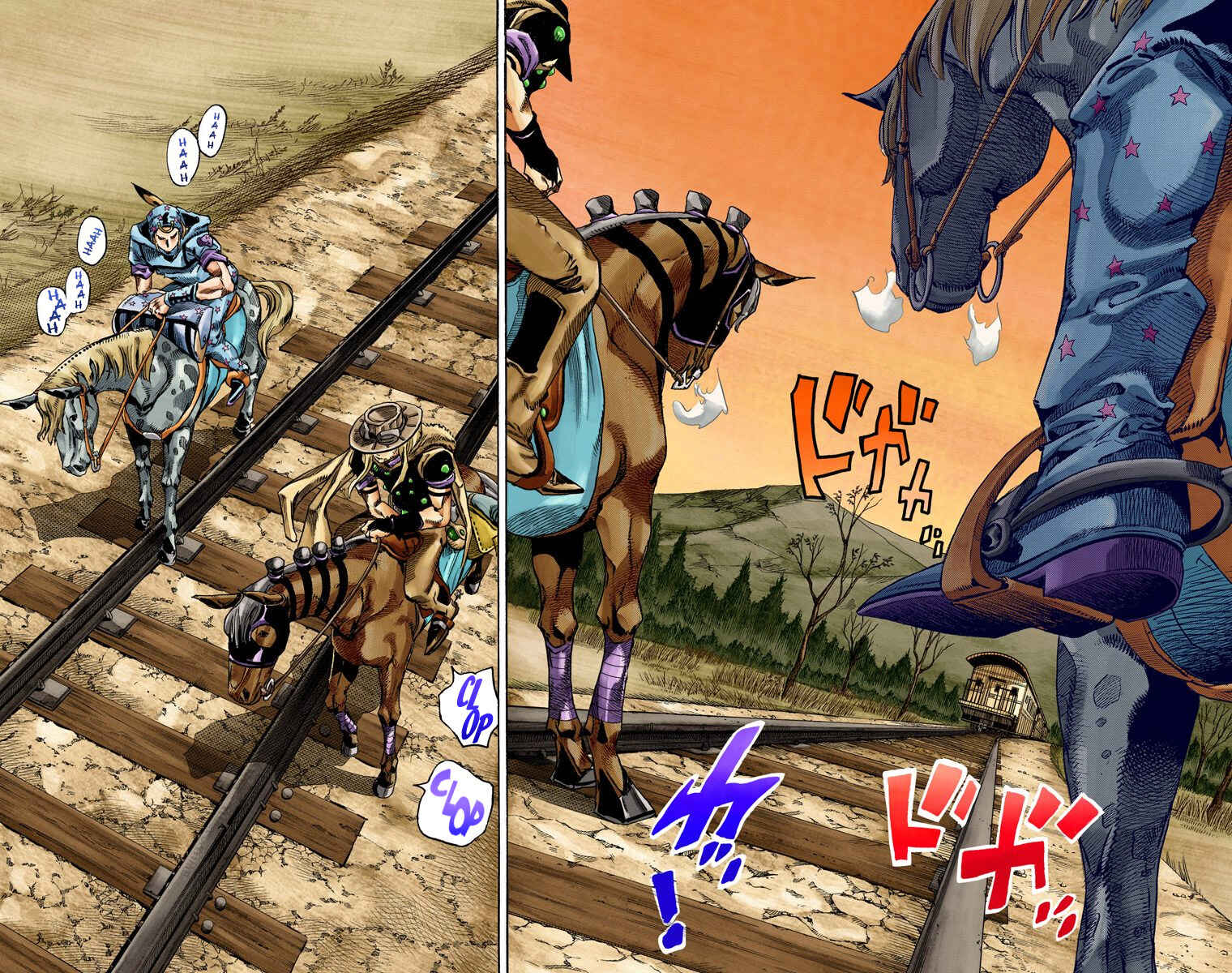 JoJo no Kimyou na Bouken: Part 7 - Steel Ball Run Color-ban Chapter 80 - Page 3