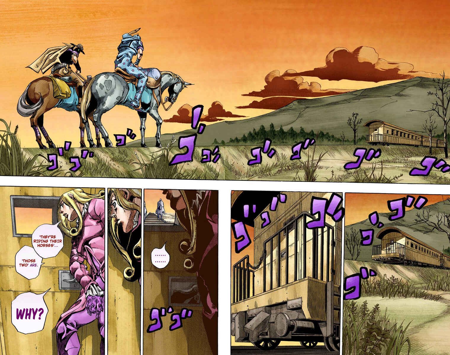 JoJo no Kimyou na Bouken: Part 7 - Steel Ball Run Color-ban Chapter 80 - Page 8