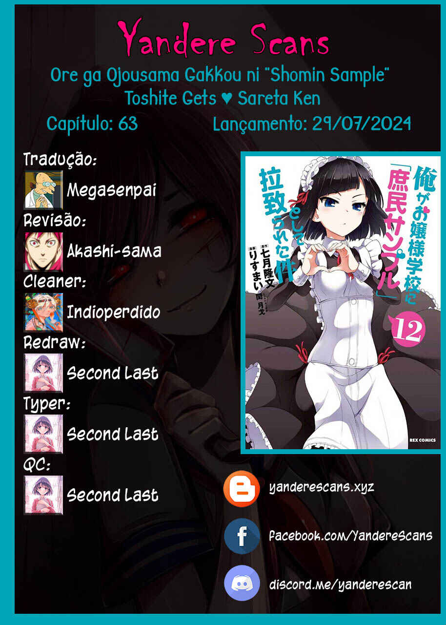 Ore ga Ojousama Gakkou ni "Shomin Sample" to shite Rachirareta Ken Chapter 63 - Page 1