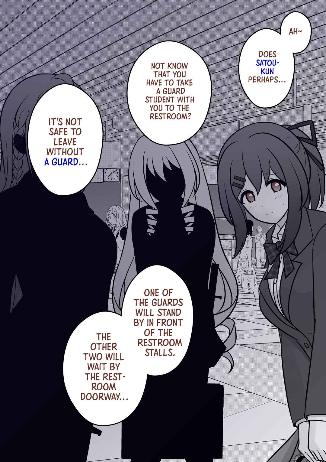 Danjo-hi 1:39 no Heikou Sekai wa Omoi no Hoka Futsuu Chapter 47 - Page 2