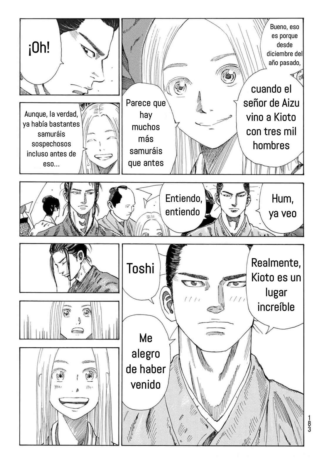 The Blue Wolves of Mibu Chapter 3 - Page 7