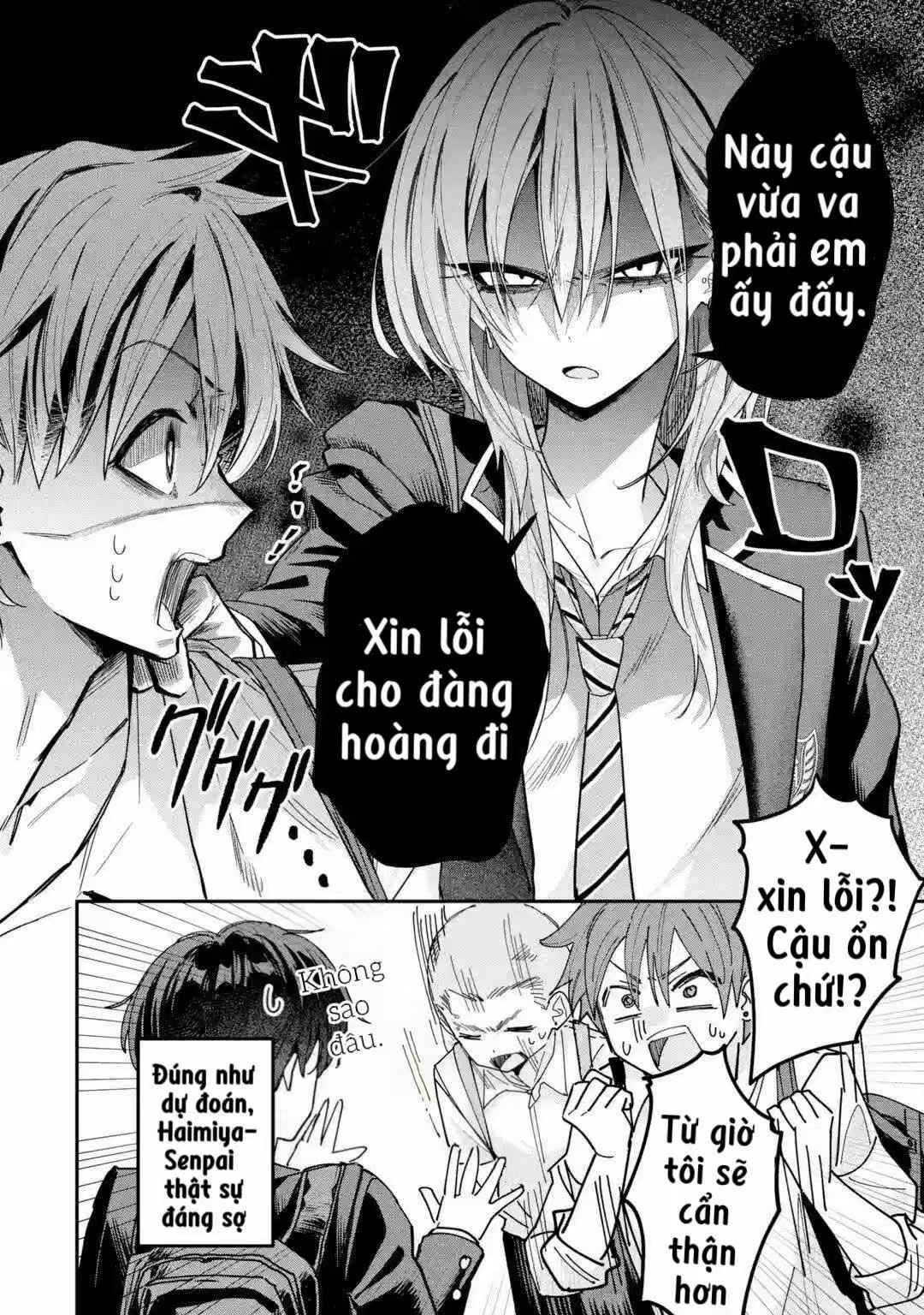 Haimiya-senpai wa Kowakute Kawaii Chapter 3 - Page 3