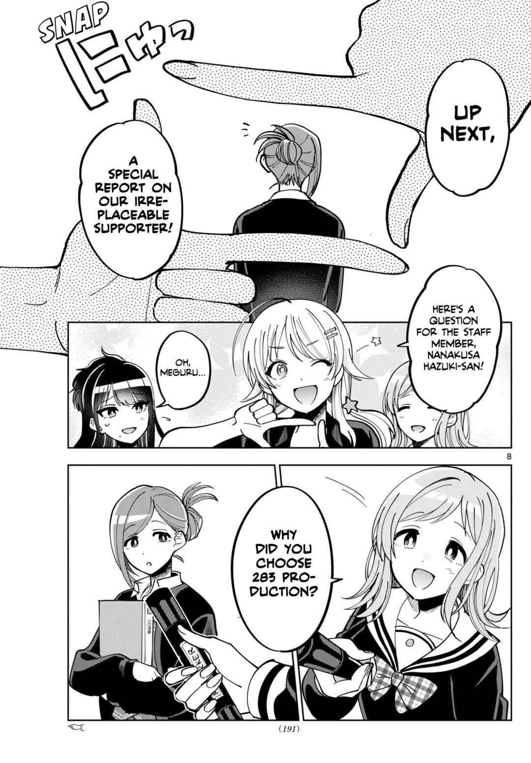 THE iDOLM@STER: Shiny Colors - Hazuki's Shinography Chapter 5.3 - Page 7