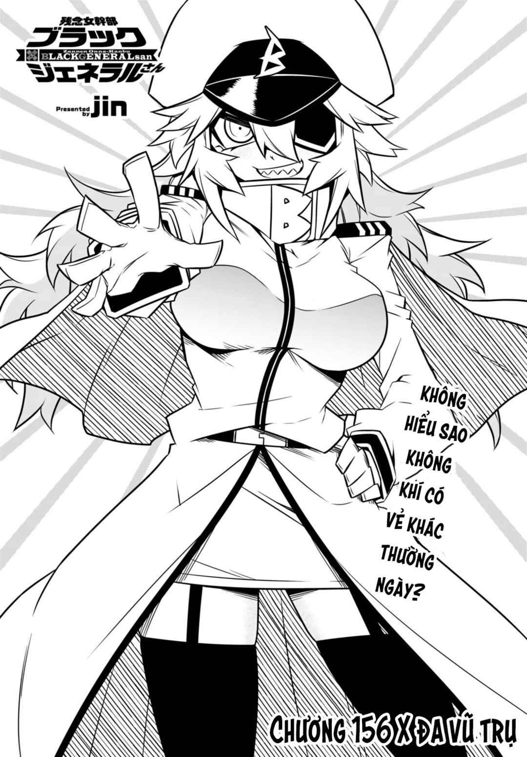 Zannen Onna Kanbu Black General-san Chapter 156 - Page 3