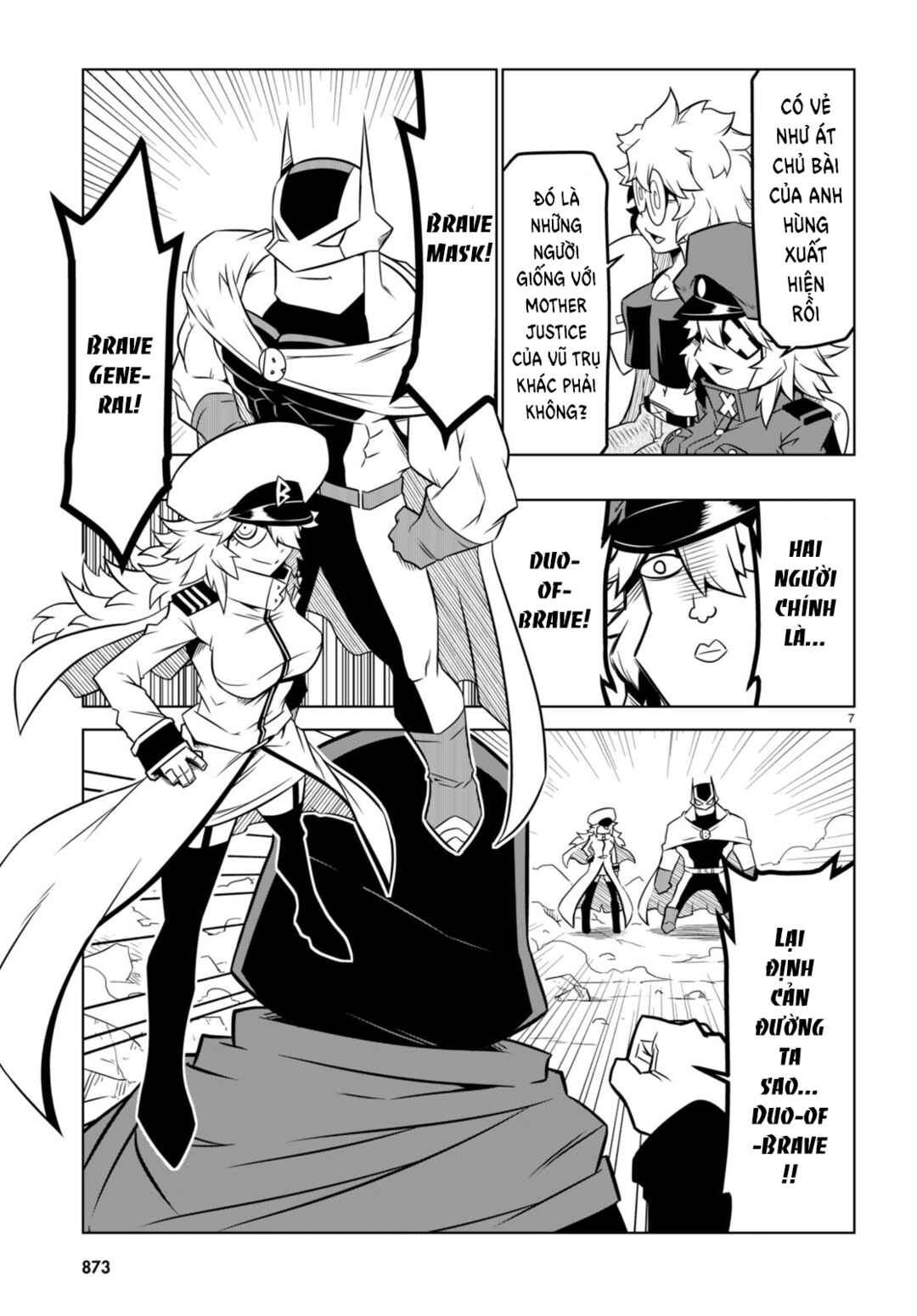 Zannen Onna Kanbu Black General-san Chapter 156 - Page 9