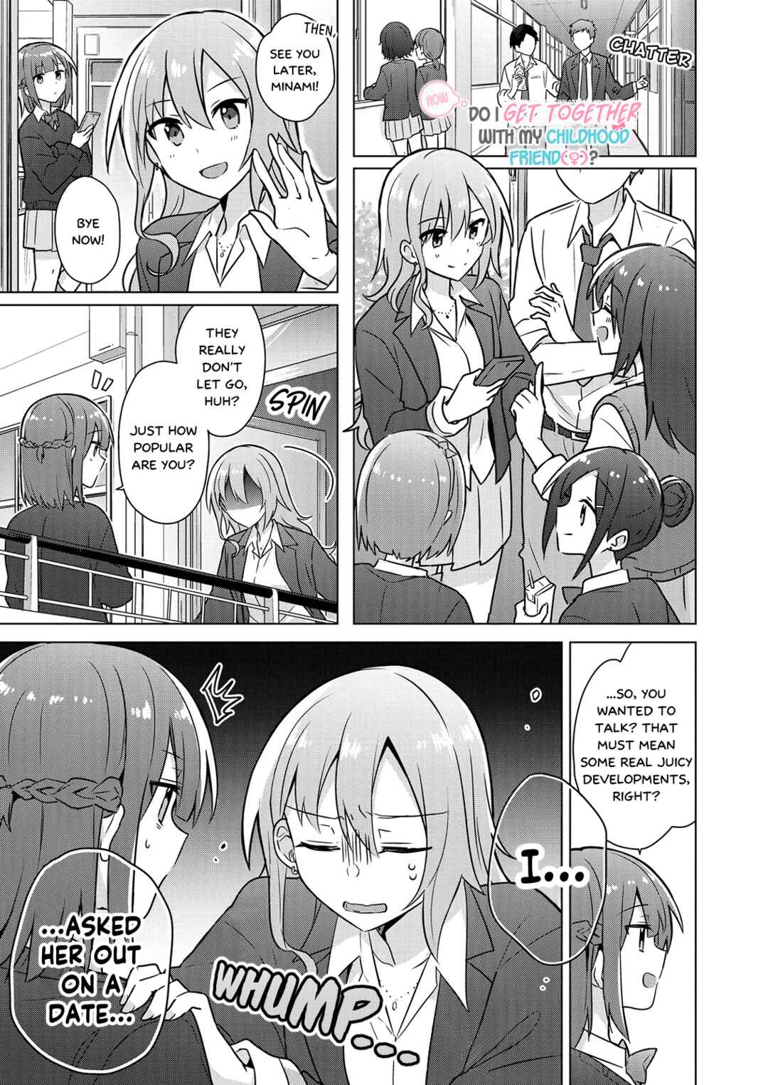 Doushitara Osananajimi no Kanojo ni Naremasu ka!? Chapter 4 - Page 1