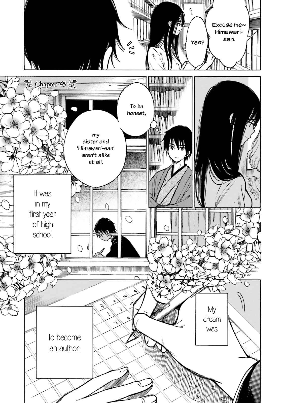 Himawari-san Chapter 45 - Page 1