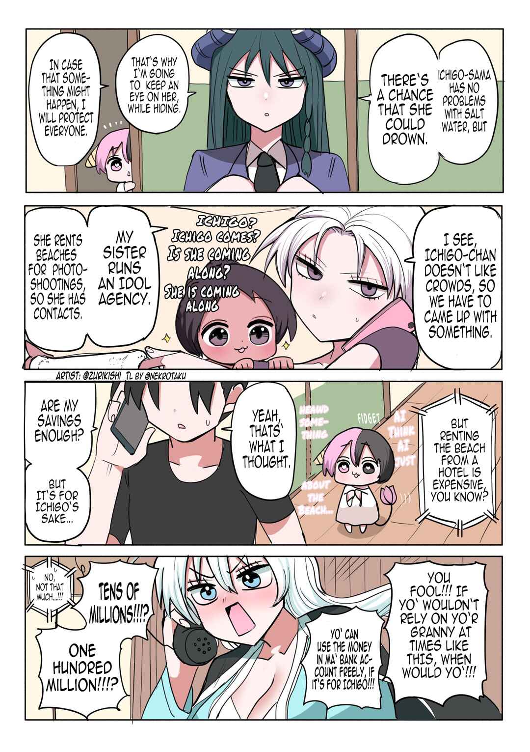 Half Succubus wo Hirotta Chapter 176 - Page 1