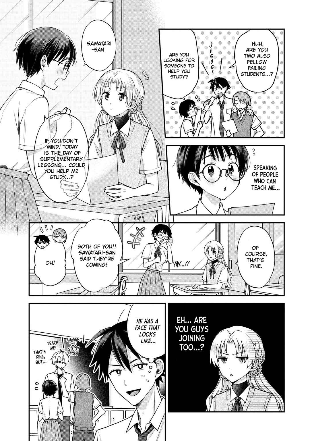Inaho-kun wa Nise Kanojo no Hazu na no ni Chapter 9.1 - Page 3