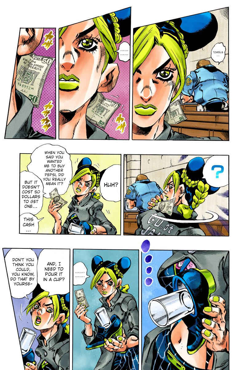 JoJo no Kimyou na Bouken: Part 6 - Stone Ocean Color-ban Chapter 41 - Page 10
