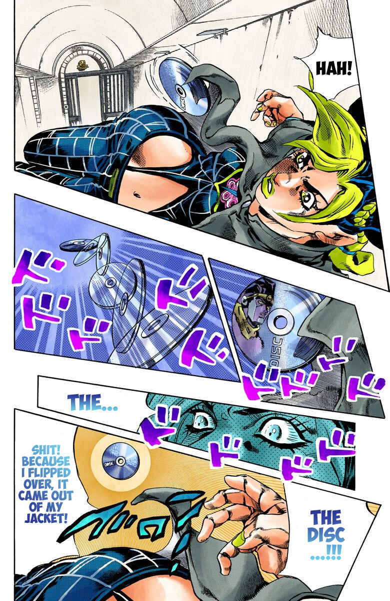 JoJo no Kimyou na Bouken: Part 6 - Stone Ocean Color-ban Chapter 41 - Page 15