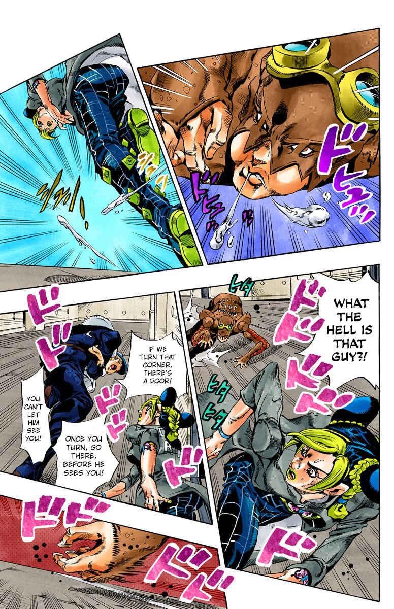 JoJo no Kimyou na Bouken: Part 6 - Stone Ocean Color-ban Chapter 41 - Page 4