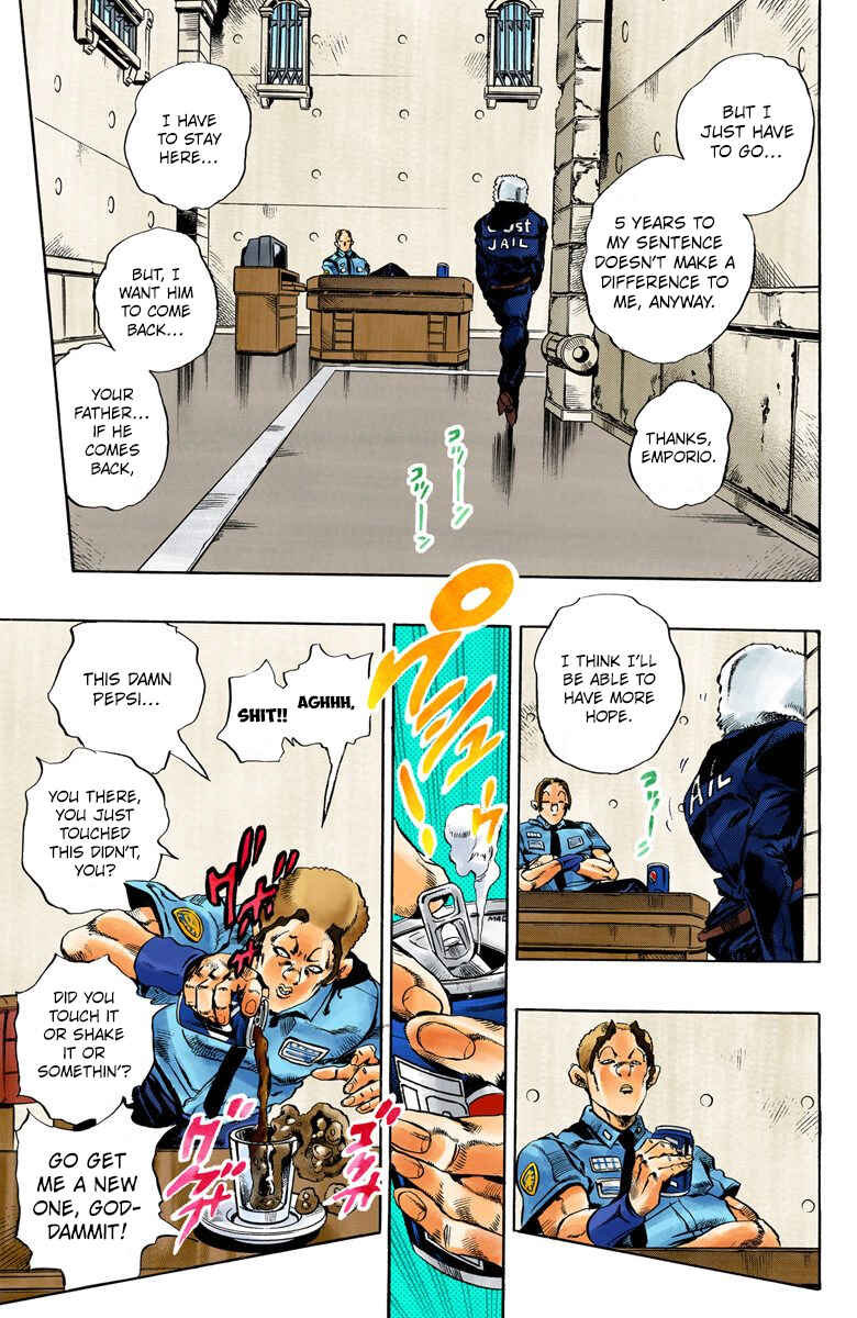 JoJo no Kimyou na Bouken: Part 6 - Stone Ocean Color-ban Chapter 41 - Page 8