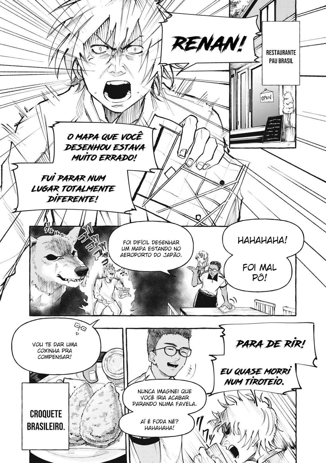 Favela no Mangaka Chapter 4 - Page 8