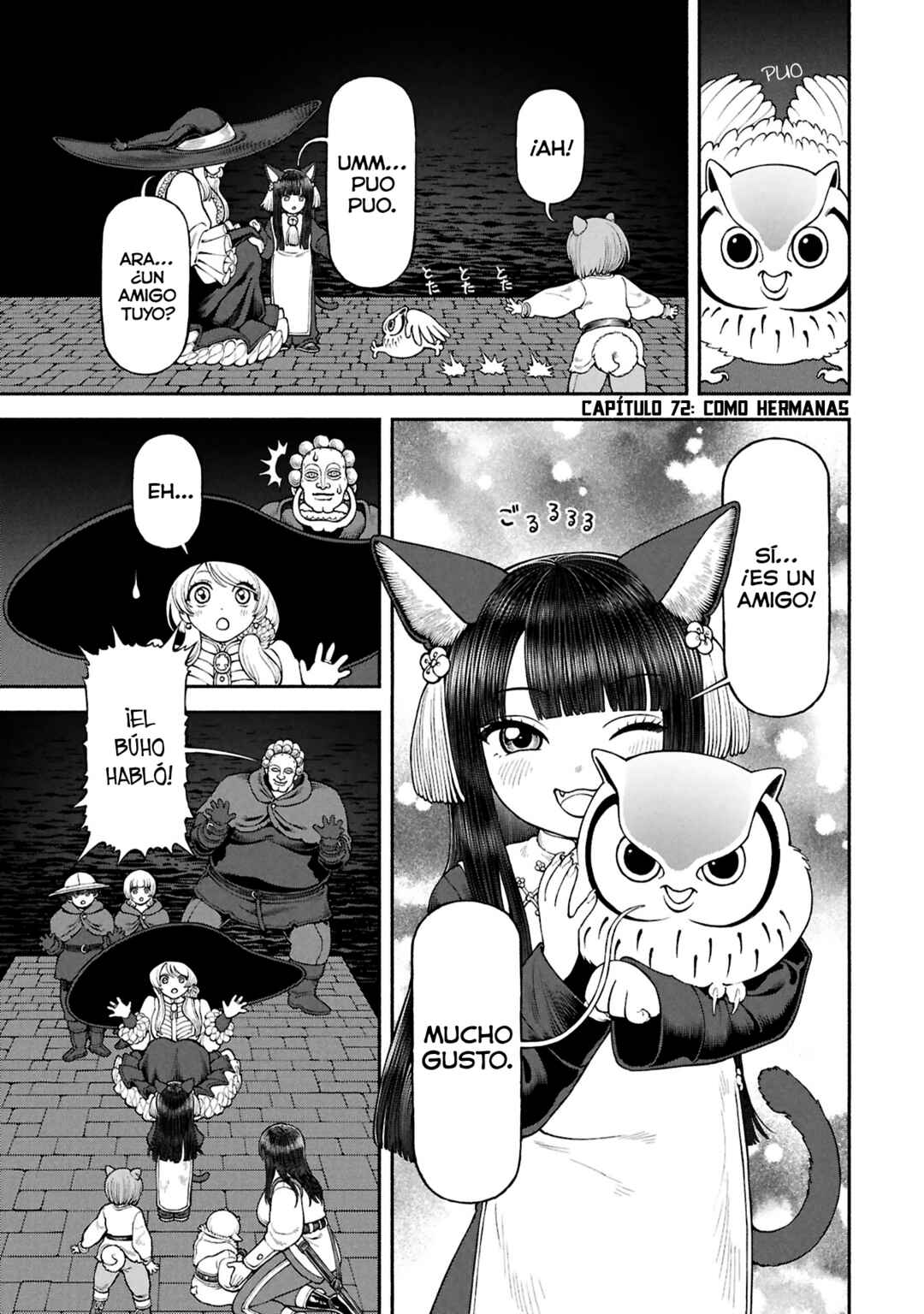 Onna Kishi to Kemomimi no Ko Chapter 72 - Page 2