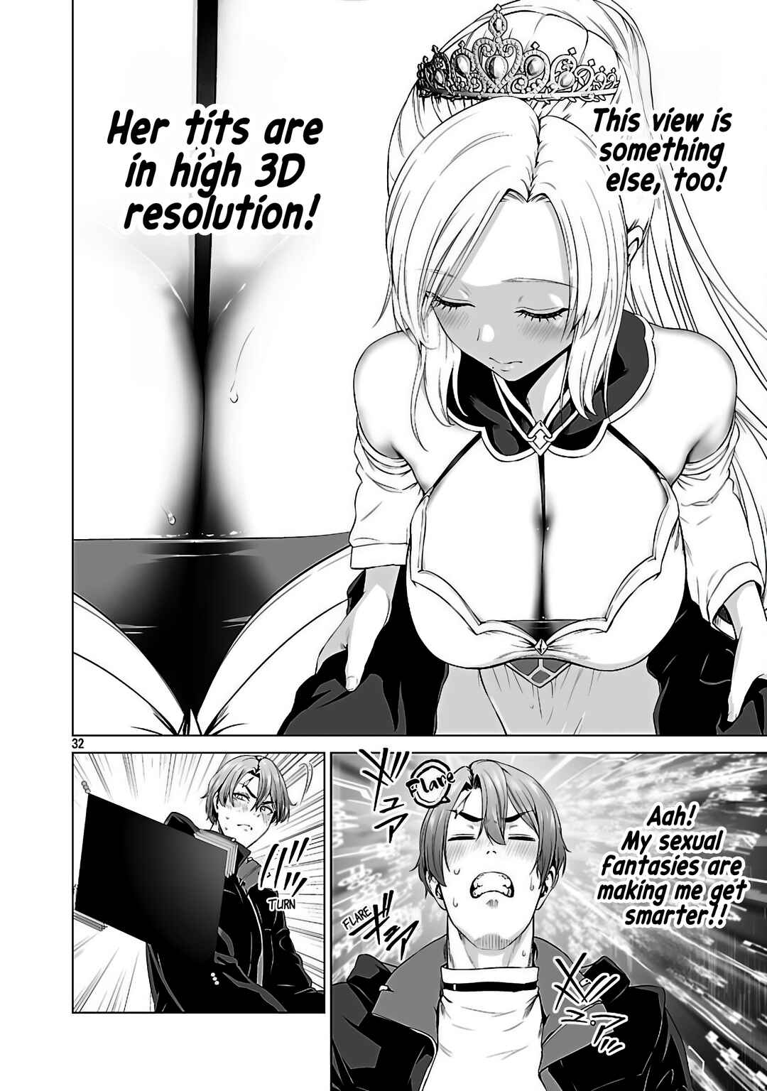 Isekai H Eiyuuden: Bishoujo Senshi-tachi wa Saikyou Gunshi no Muchana Onegai ni Sakaraenai Chapter 3 - Page 34