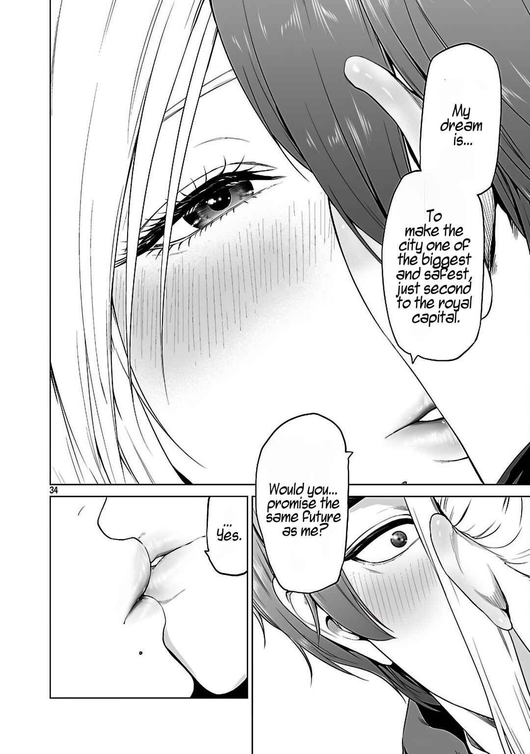 Isekai H Eiyuuden: Bishoujo Senshi-tachi wa Saikyou Gunshi no Muchana Onegai ni Sakaraenai Chapter 3 - Page 36
