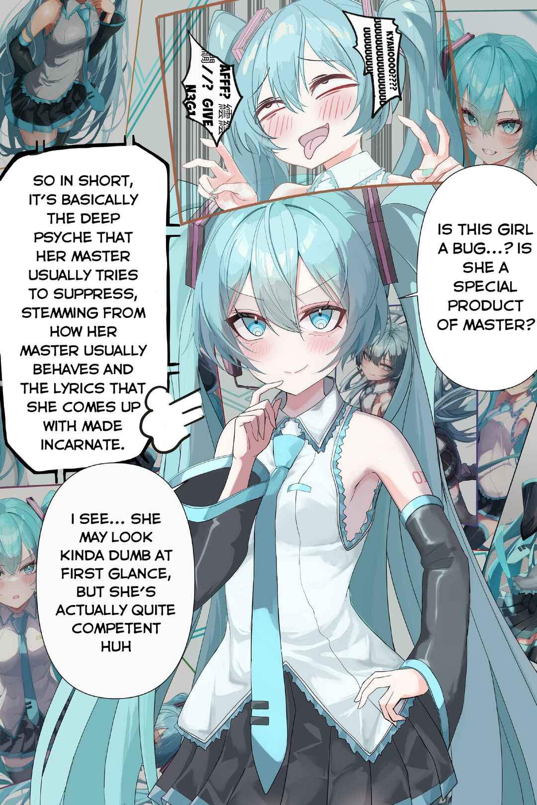 Vocaloid - Hatsune Miku 1 Panel (Doujinshi) Chapter 8 - Page 1