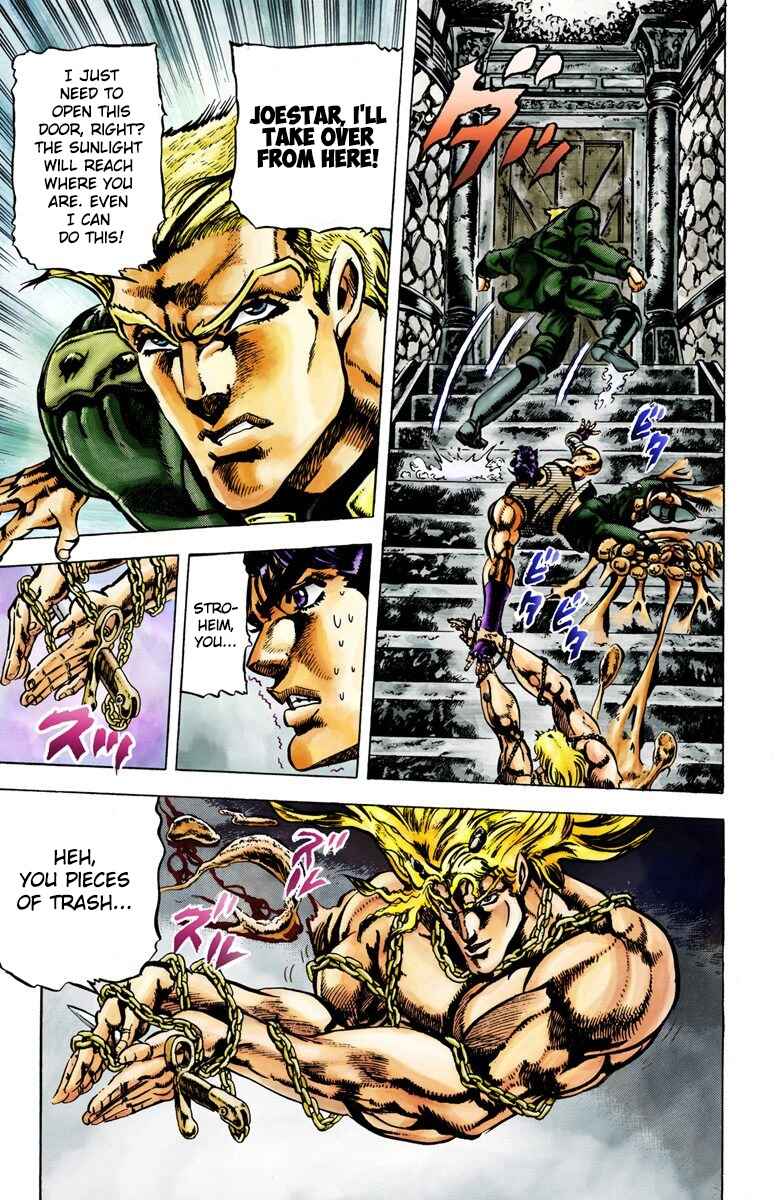 JoJo no Kimyou na Bouken: Part 2 - Sentou Chouryuu Color-ban Chapter 16 - Page 12