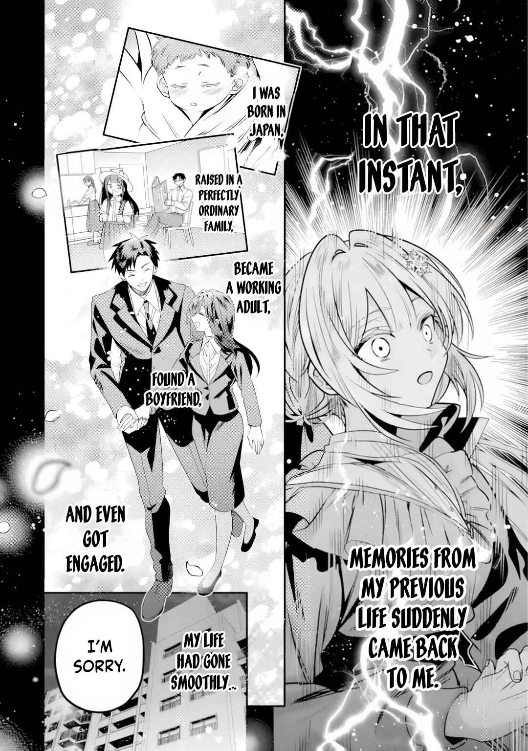 Konyakusha o Sutetara, Tanoshii Mahou Gakkou no Seikatsu ga Matte Imashita! Chapter 1.1 - Page 7