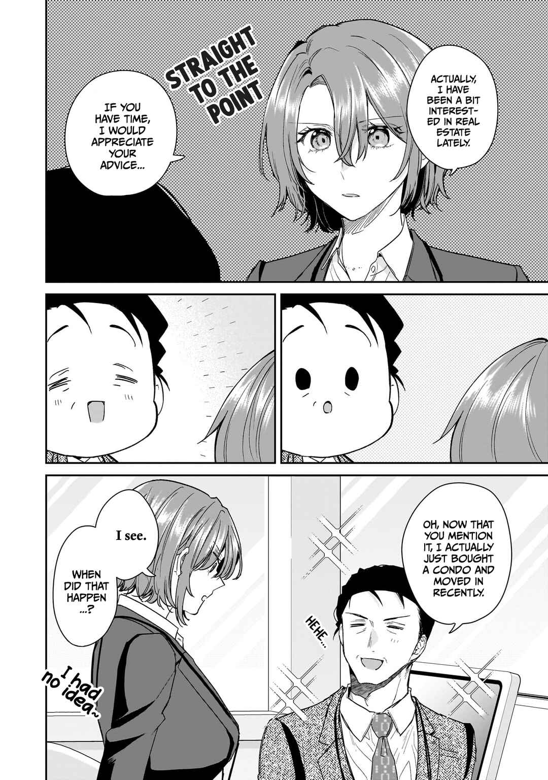 Misato-san wa Amasugi Joushi ni Chotto Kibishii Chapter 31 - Page 4