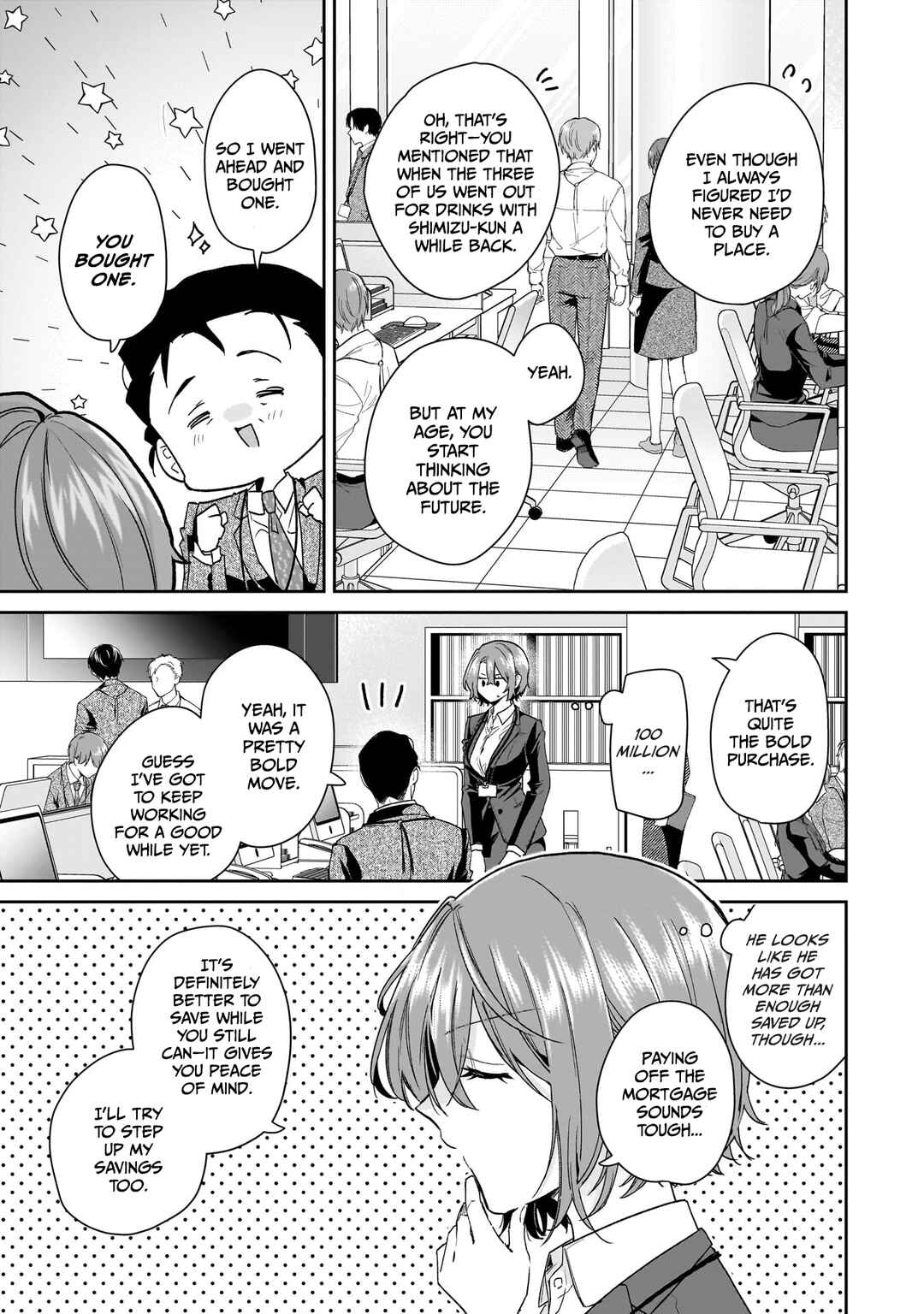 Misato-san wa Amasugi Joushi ni Chotto Kibishii Chapter 31 - Page 5
