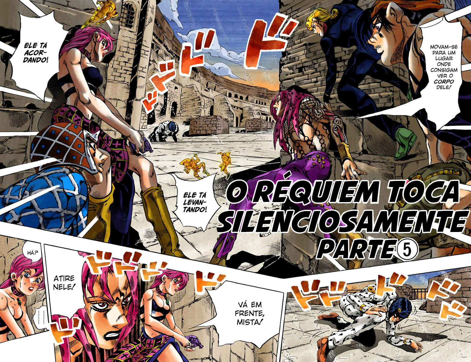 JoJo no Kimyou na Bouken: Part 5 - Ougon no Kaze Color-ban Chapter 137 - Page 2