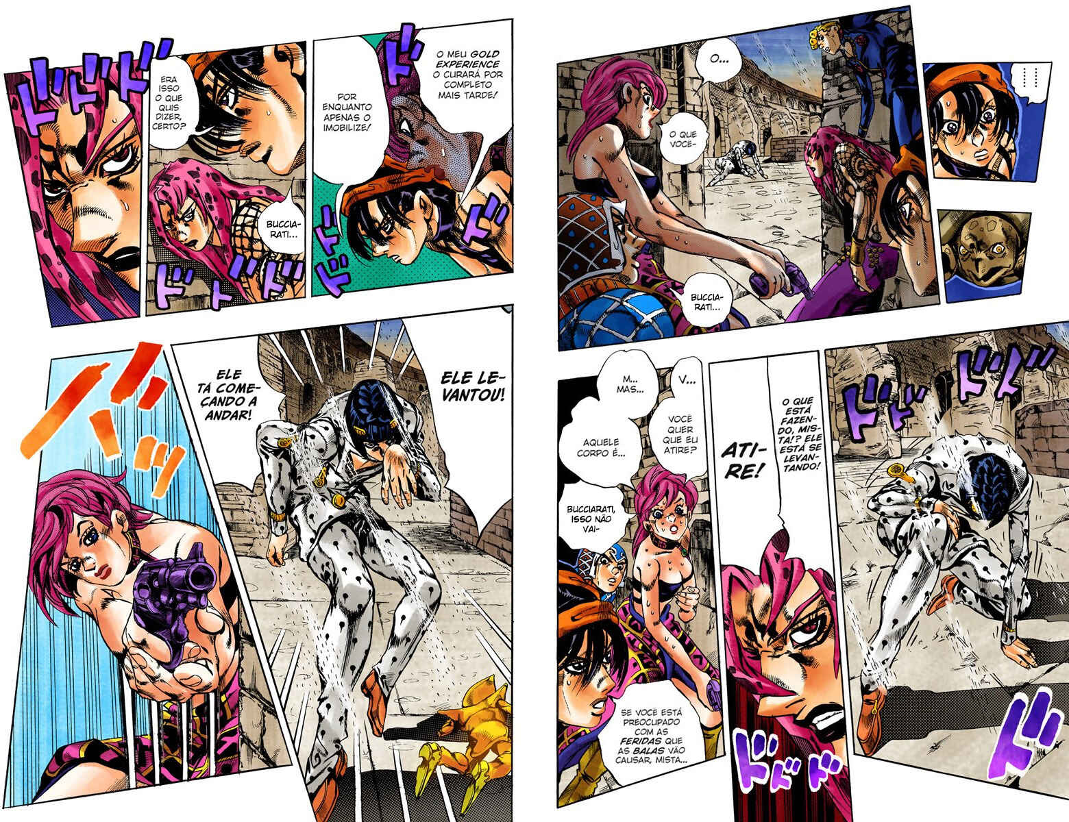 JoJo no Kimyou na Bouken: Part 5 - Ougon no Kaze Color-ban Chapter 137 - Page 3