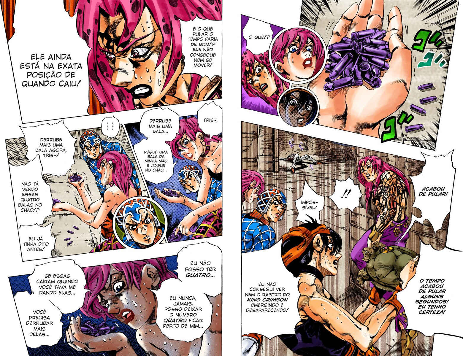 JoJo no Kimyou na Bouken: Part 5 - Ougon no Kaze Color-ban Chapter 137 - Page 6