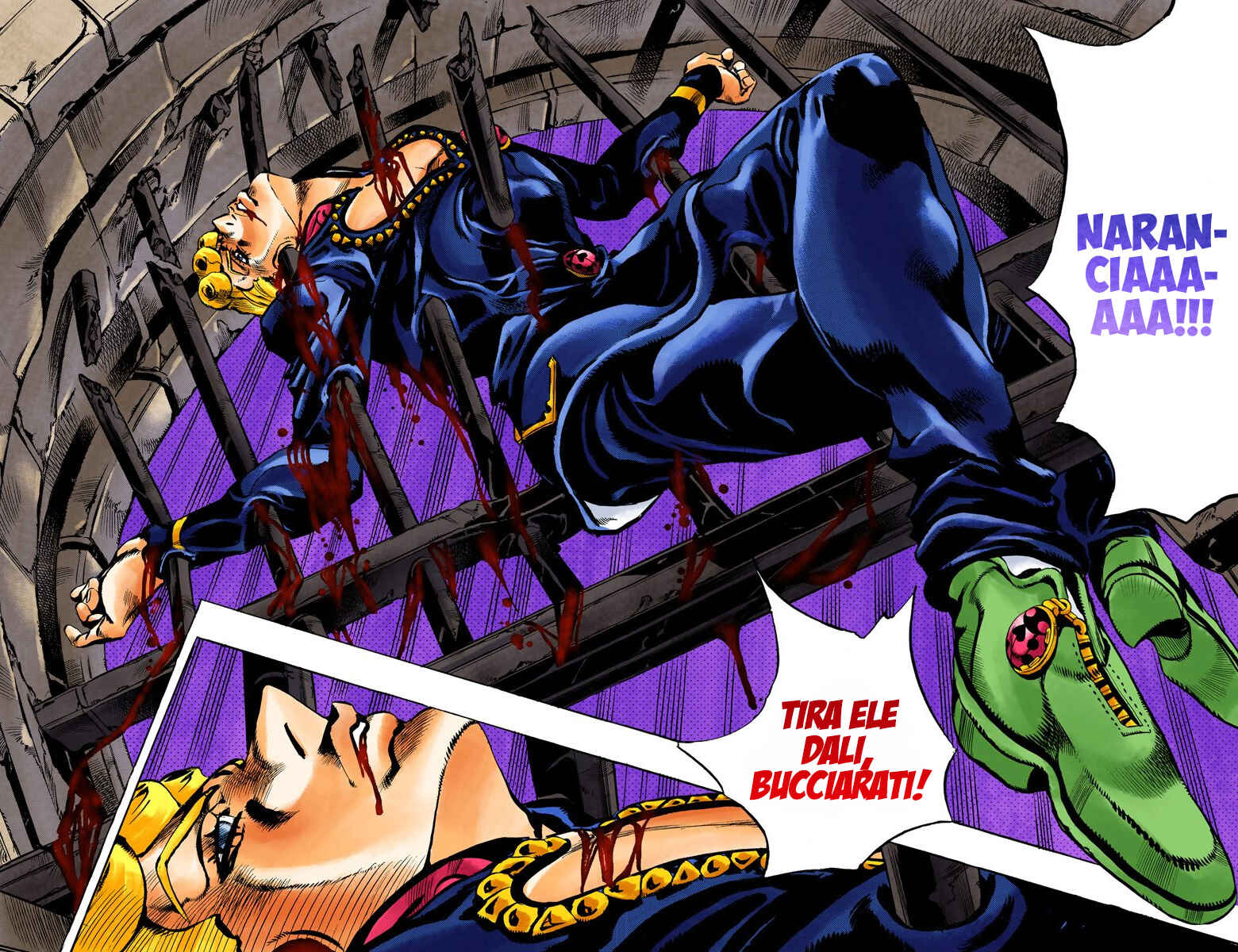 JoJo no Kimyou na Bouken: Part 5 - Ougon no Kaze Color-ban Chapter 137 - Page 9