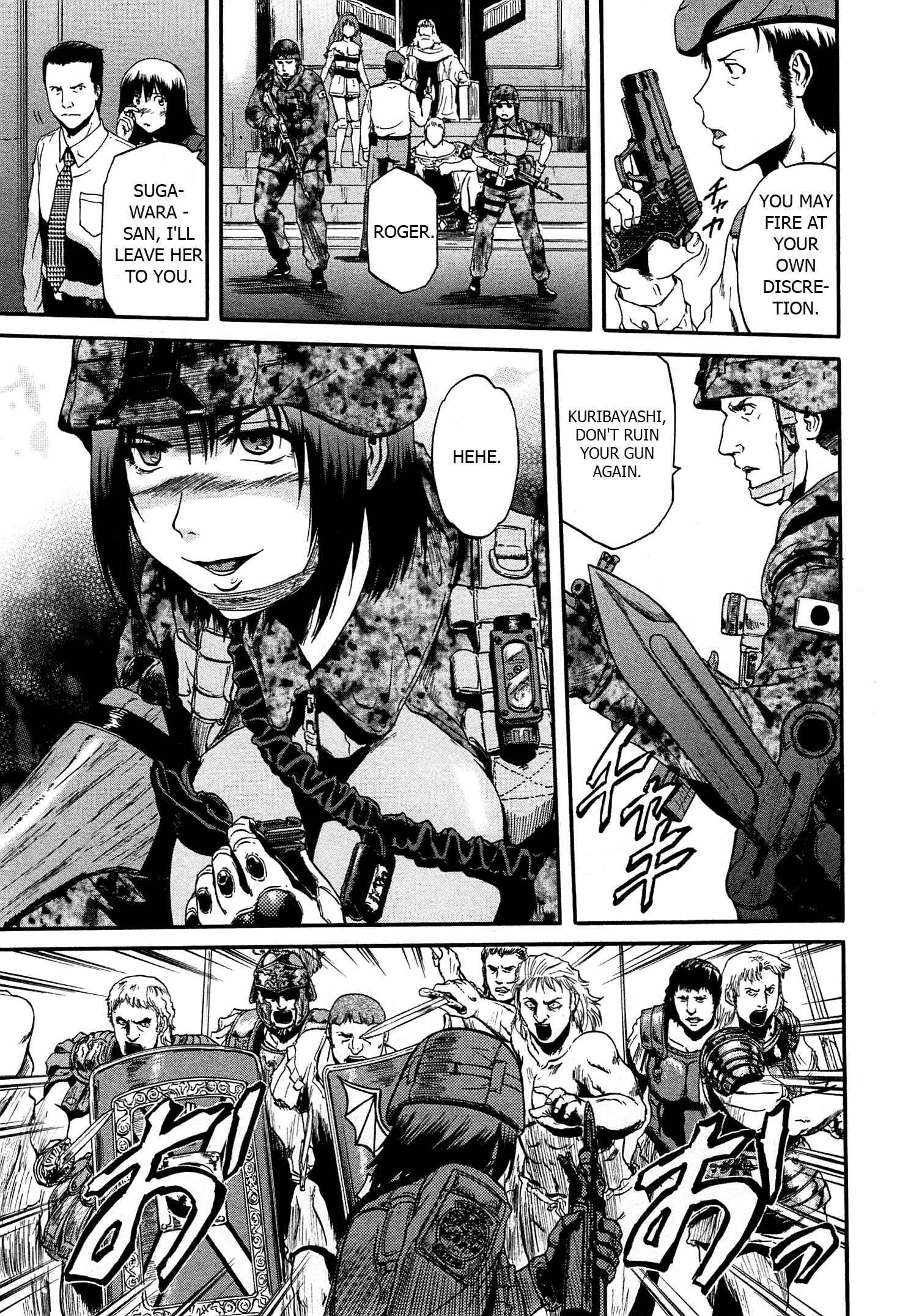 GATE - Jieitai Kanochi nite, Kaku Tatakaeri Chapter 33 - Page 11