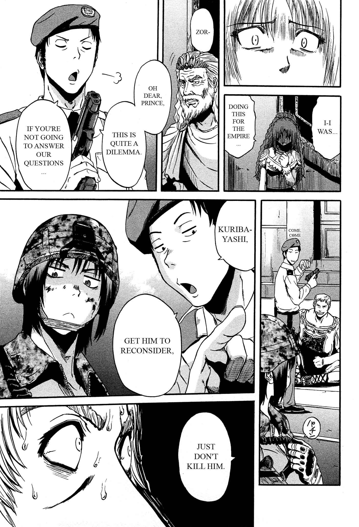 GATE - Jieitai Kanochi nite, Kaku Tatakaeri Chapter 33 - Page 27