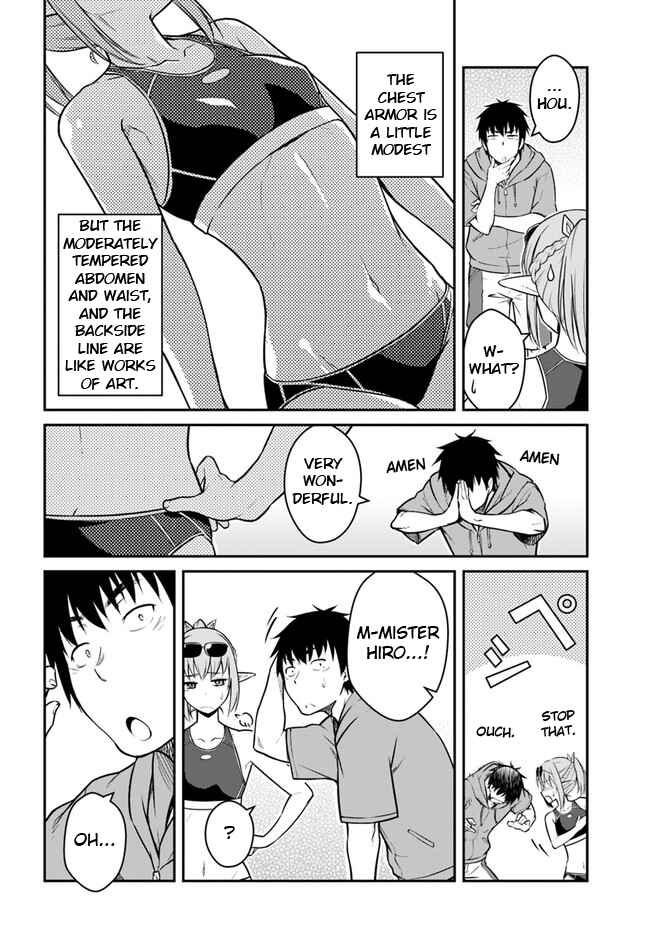 Mezametara Saikyou Soubi to Uchuusen-mochi datta node, Ikkodate Mezashite Youhei to shite Jiyuu ni Ikitai Chapter 28.1 - Page 4