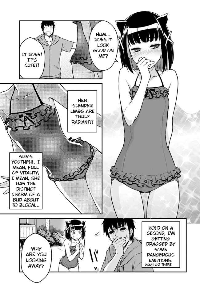 Mezametara Saikyou Soubi to Uchuusen-mochi datta node, Ikkodate Mezashite Youhei to shite Jiyuu ni Ikitai Chapter 28.1 - Page 5