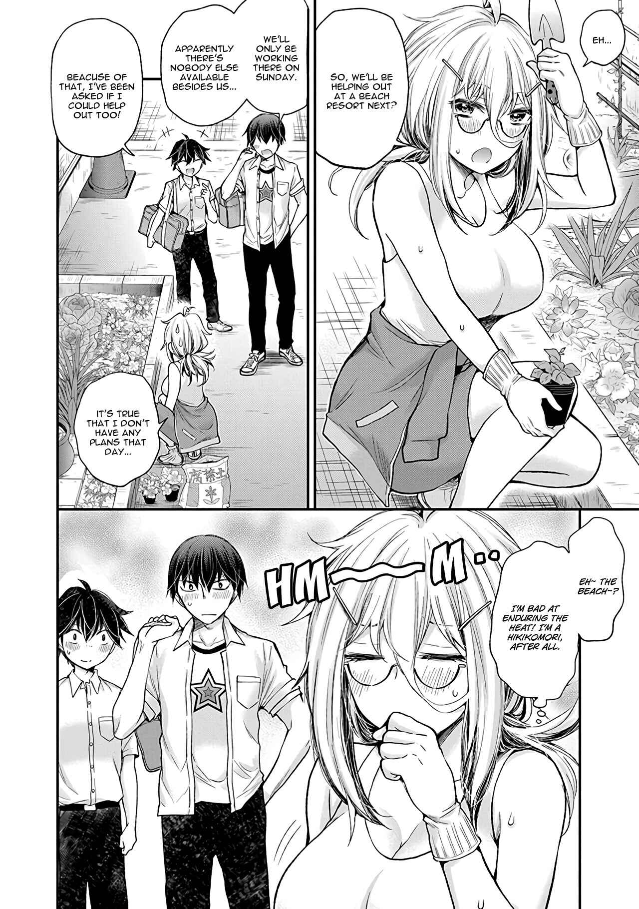 Shingeki no Eroko-san: Hen na Oneesan wa Danshi Kousei to Nakayoku Naritai Chapter 5 - Page 3